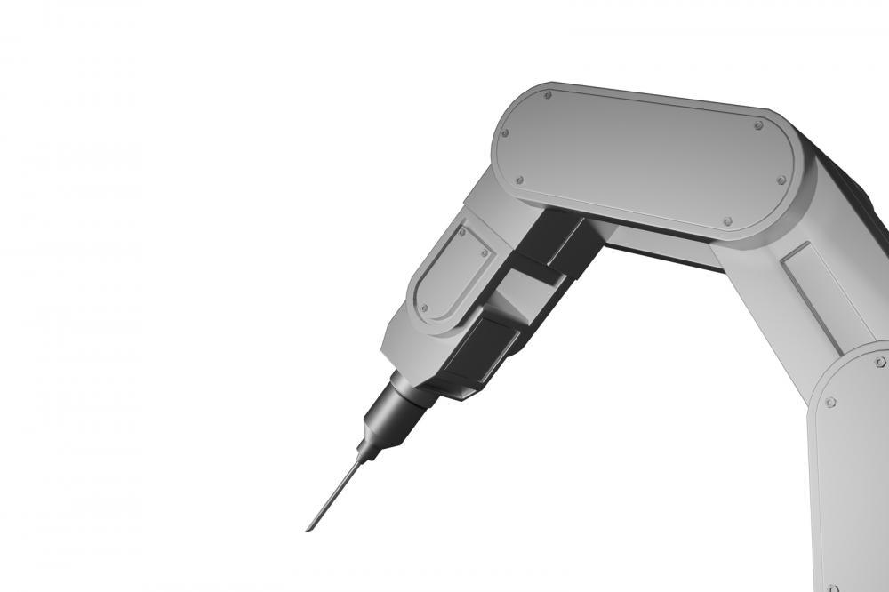 A precise welding robot arm